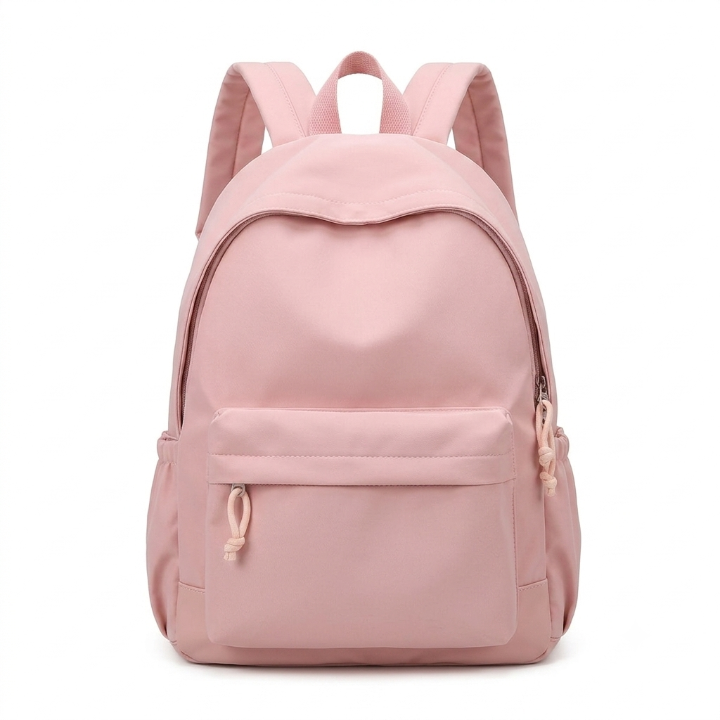 Damen-Leichtgewicht-Nylon-Schulrucksack in Pastellfarben