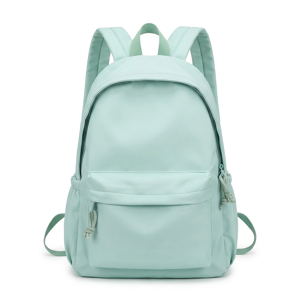 Damen-Leichtgewicht-Nylon-Schulrucksack in Pastellfarben