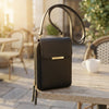 Damen-Crossbody-Handybrieftasche mit Touchscreen-Fenster
