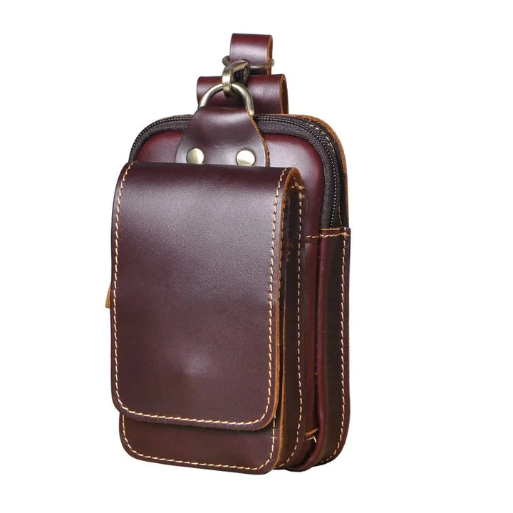 Herren-Gürteltasche aus echtem Leder - Hab immer alles griffbereit