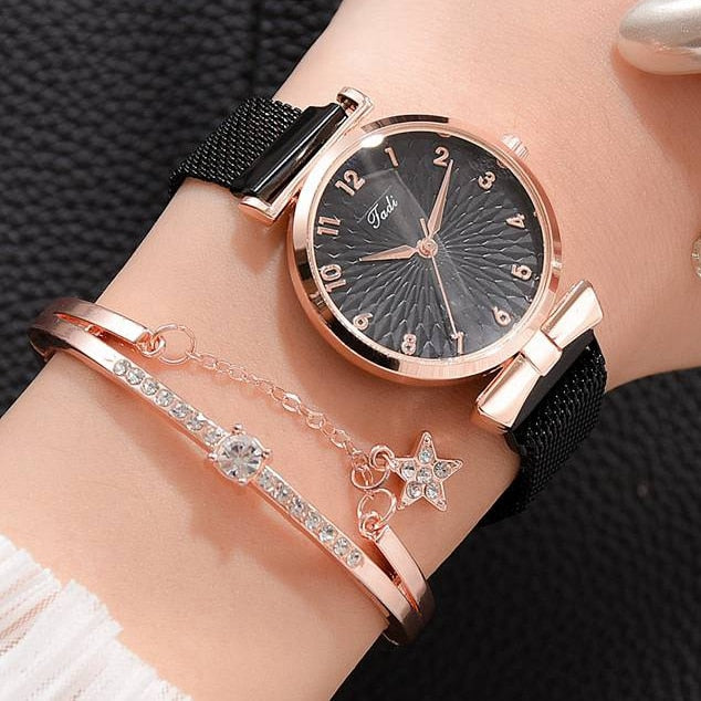 Uhr mit Magnetarmband