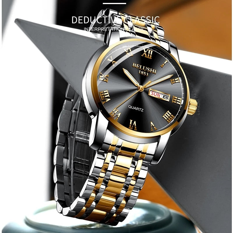 Leuchtende Herrenuhr