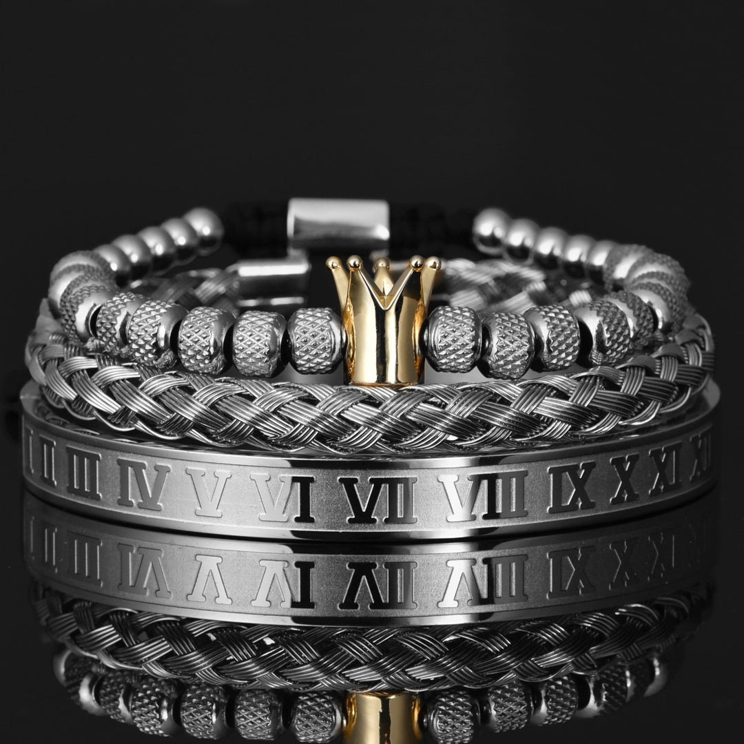 Luxuriöses Herren-Armbandset – Julius