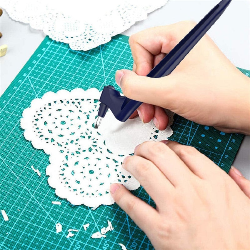 Handwerks-Schneidewerkzeug 360° mit rotierender Präzisionsklinge
