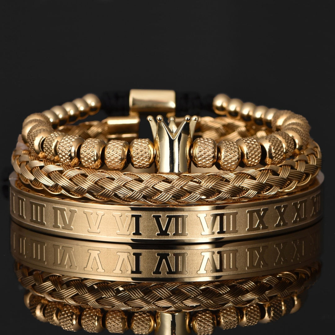 Luxuriöses Herren-Armbandset – Julius