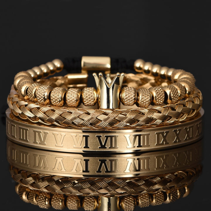 Luxuriöses Herren-Armbandset – Julius