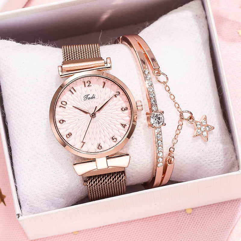 Uhr mit Magnetarmband