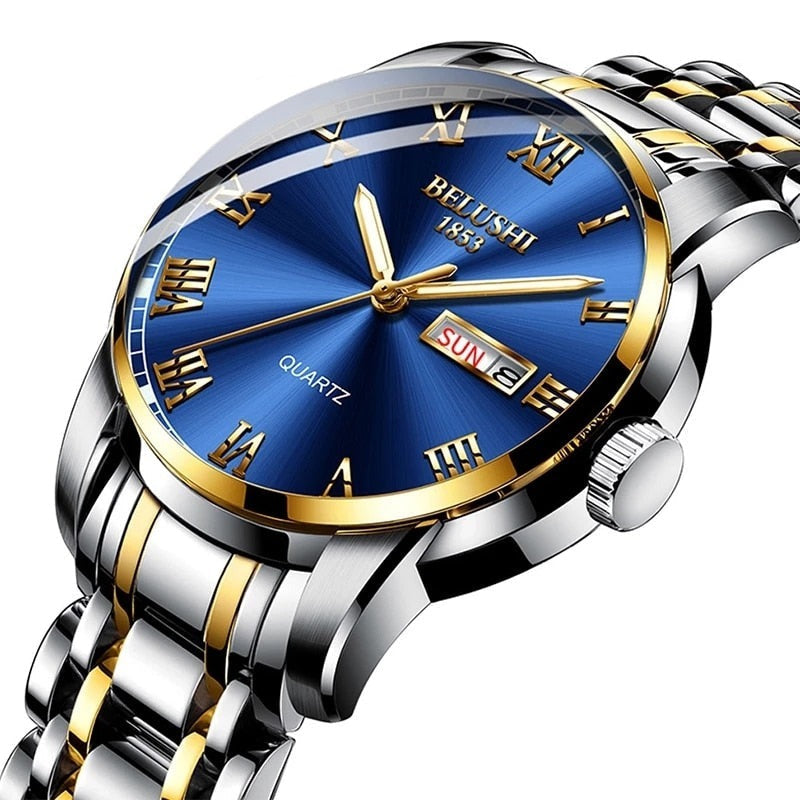 Leuchtende Herrenuhr