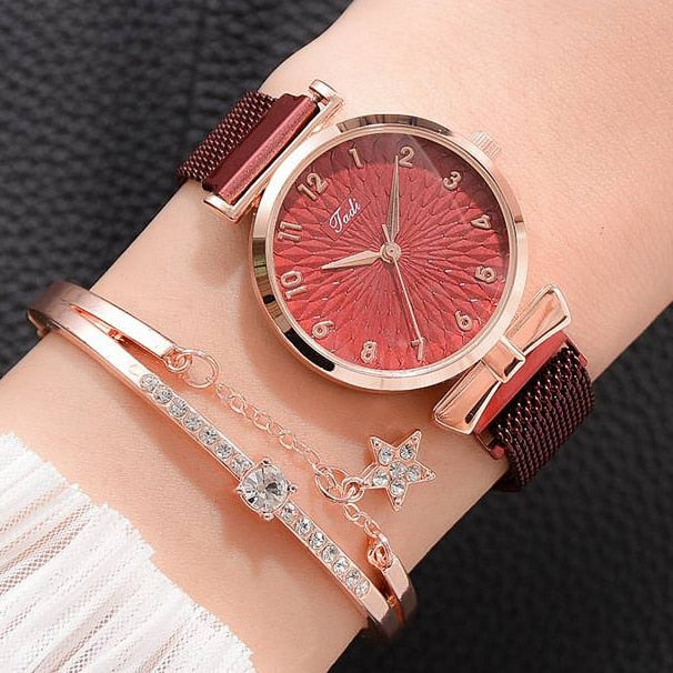 Uhr mit Magnetarmband