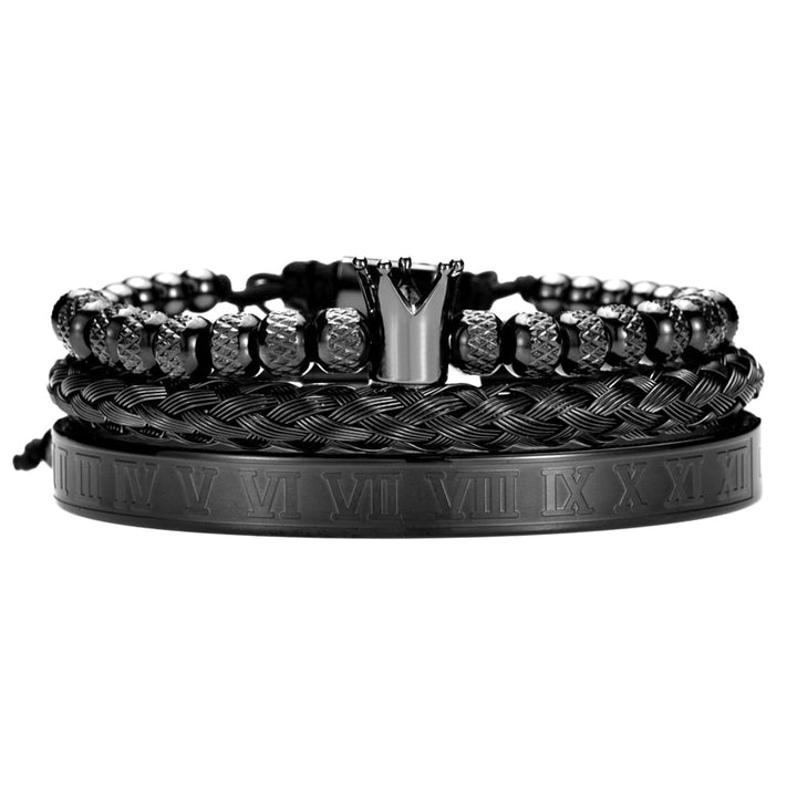 Luxuriöses Herren-Armbandset – Julius