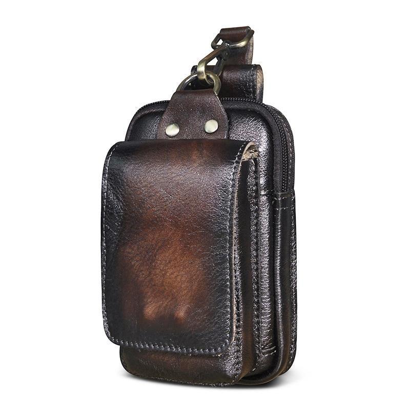Herren-Gürteltasche aus echtem Leder - Hab immer alles griffbereit