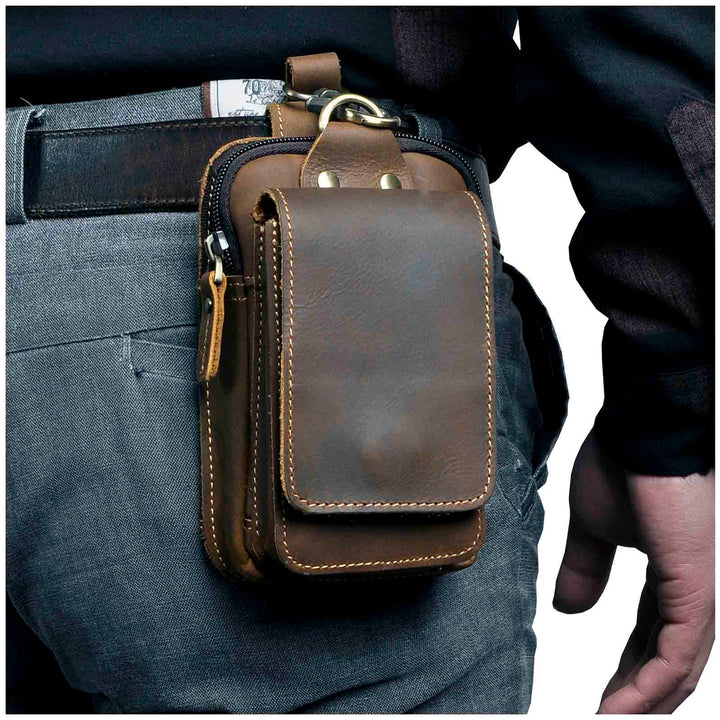 Herren-Gürteltasche aus hochwertigem Leder - Guardian Leather
