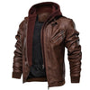 Herren Bikerjacke aus Kunstleder – Dane