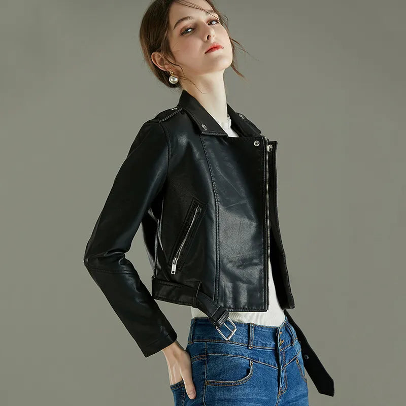 Vegane Lederjacke für Damen – Alivra