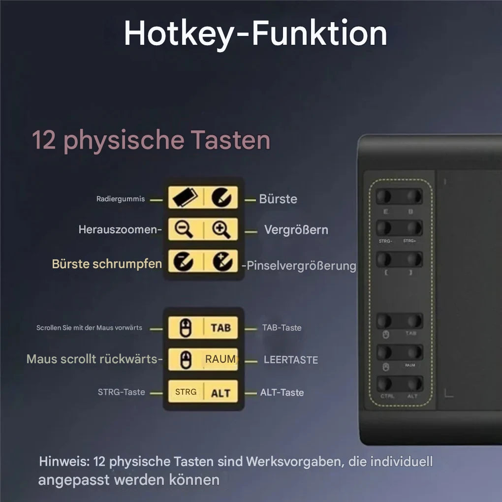 Digitales Skizzenbuch mit Papiergefühl und Stylus
