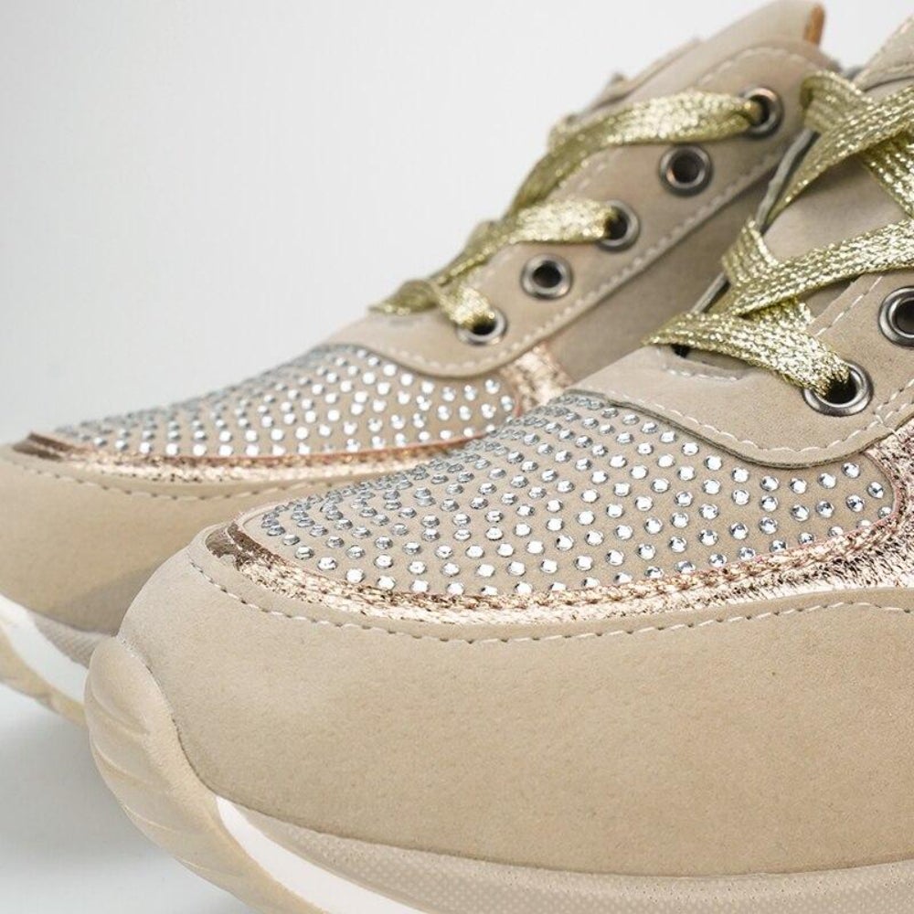 Bequeme Damenschuhe mit Fußgewölbestütze und rutschfester Sohle