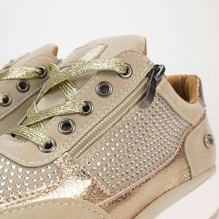 Bequeme Damenschuhe mit Fußgewölbestütze und rutschfester Sohle