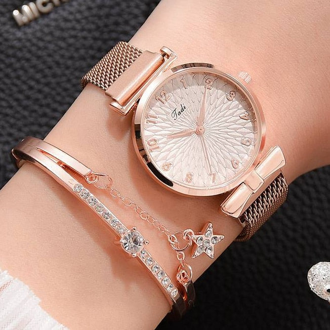 Uhr mit Magnetarmband
