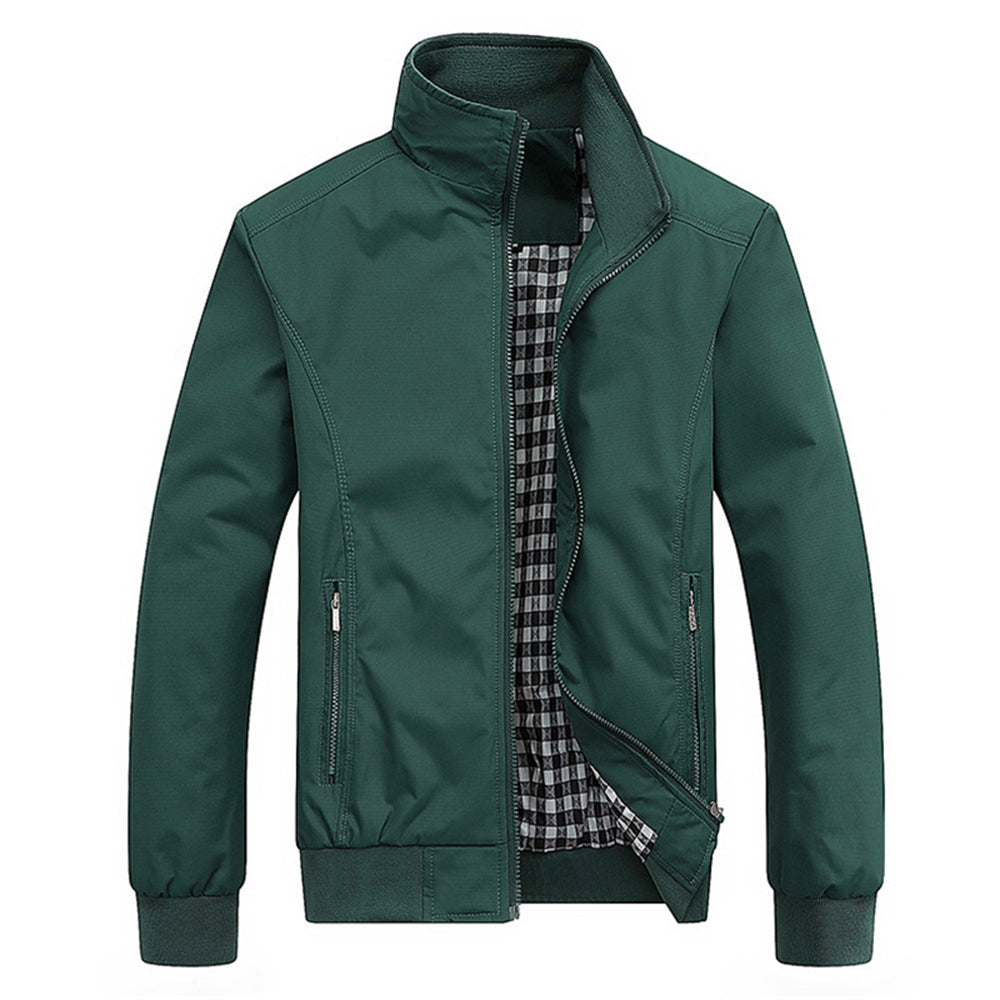 Herren Winterjacke | Winddicht & Wasserdicht | Retro Mittelschwere Jacke