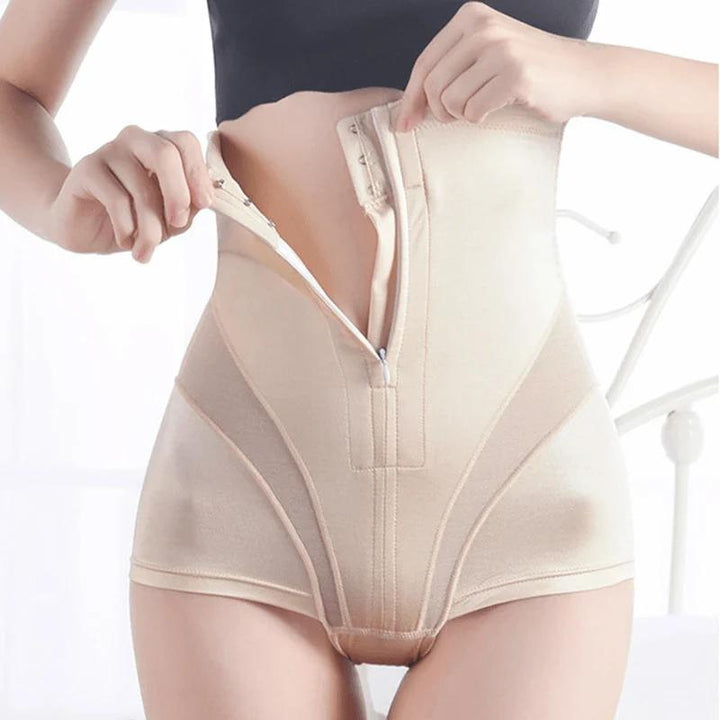 Postpartale hohe Tummy -Kontrollhose mit Komprimierung und Unterstützung