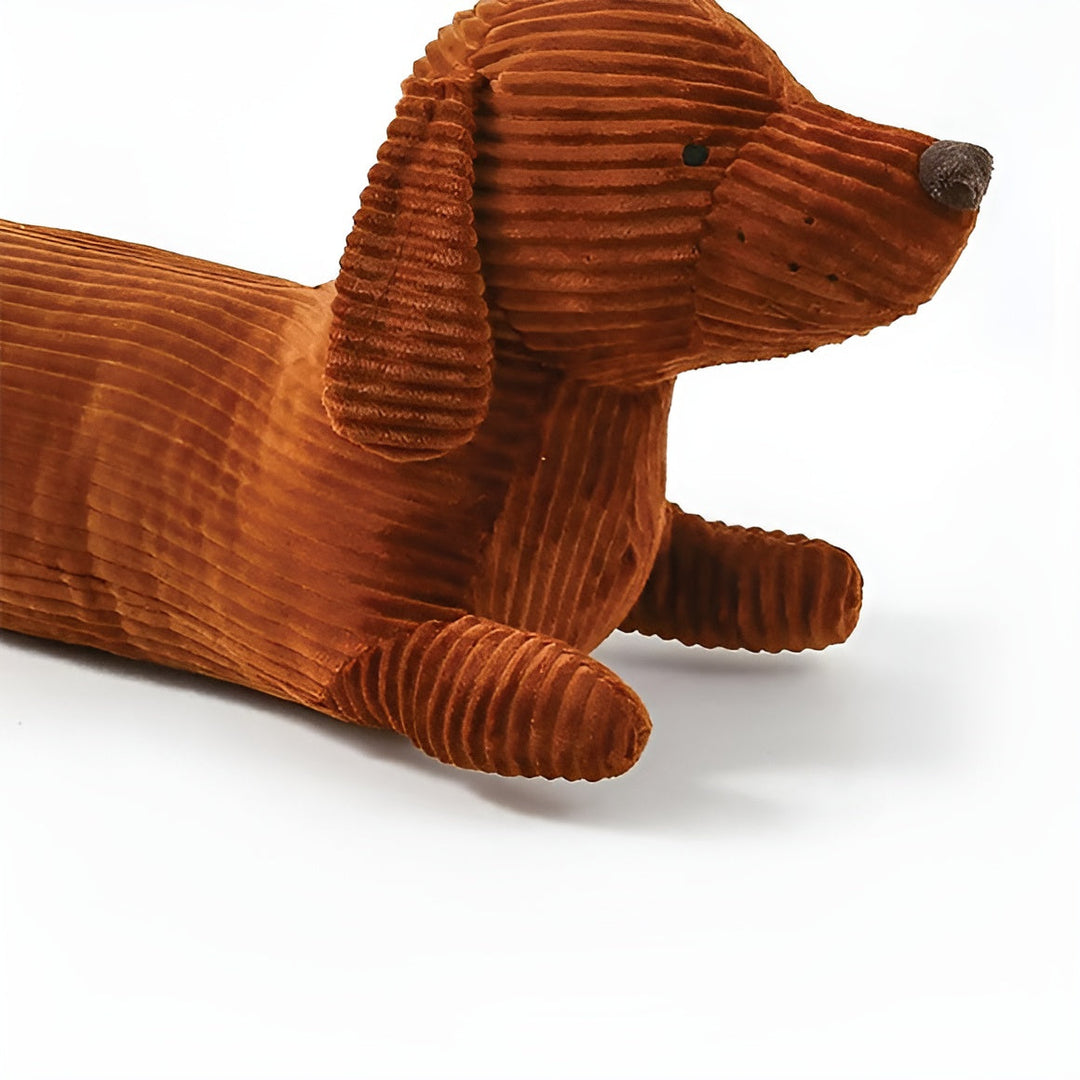 Ergonomisches Plüsch-Dackelkissen – DaxiRest