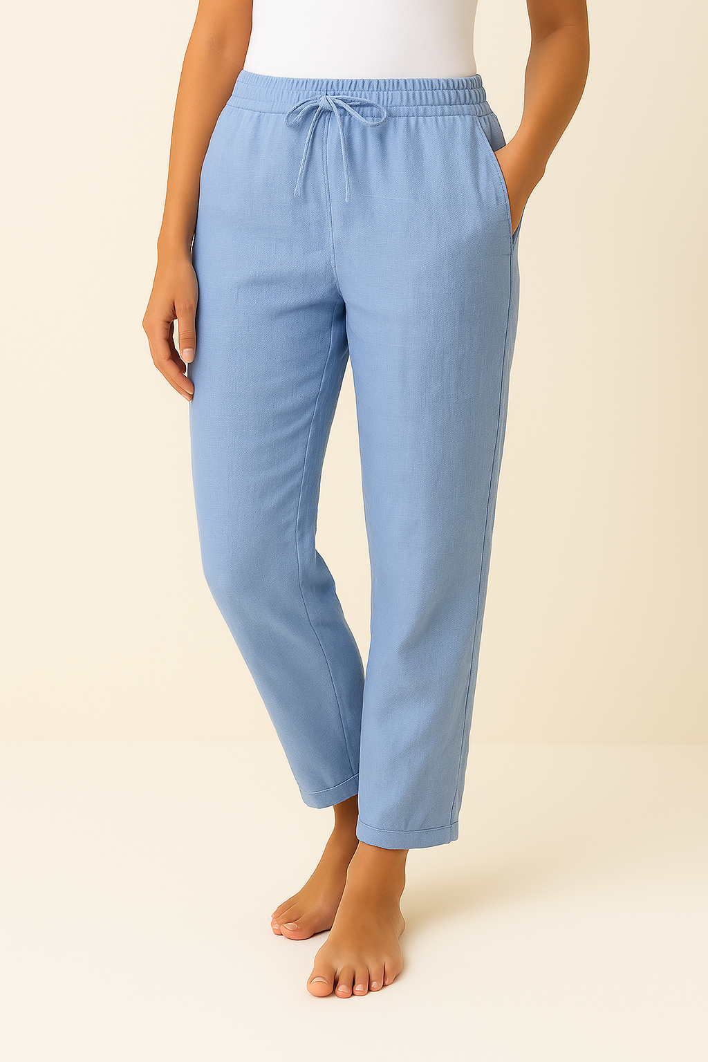 Leinenhose für Damen