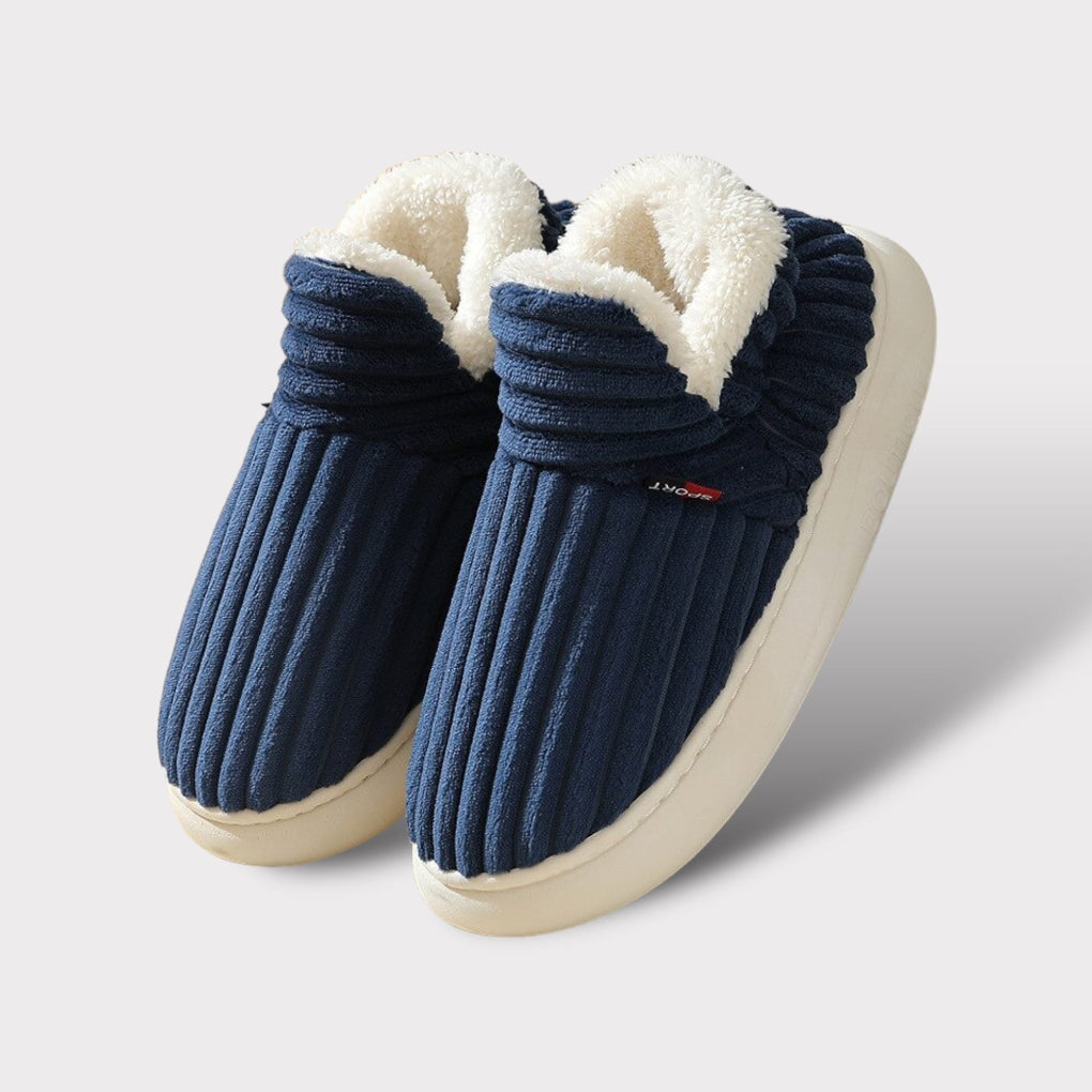 Ultra-warme ergonomische Fellpantoffeln