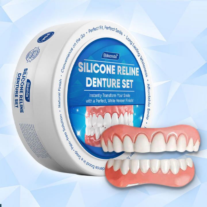 FitSure Reline-System für Prothesenzähne aus Silikon | Einfach anzuwendende Prothesenanpassung für dauerhaften Komfort