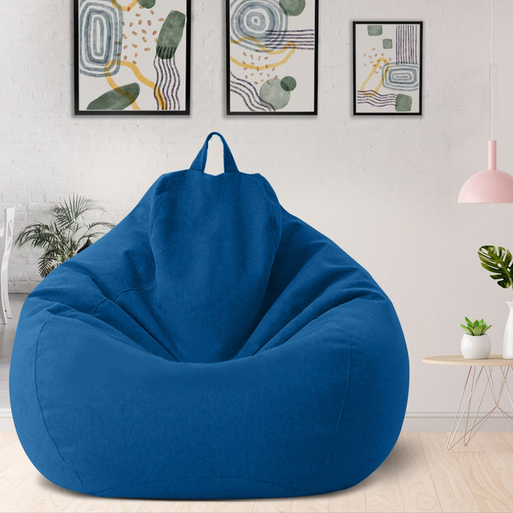 Luxus-Boxsackbezug aus Leinen – Ergonomischer Sitz und bequemer Stil