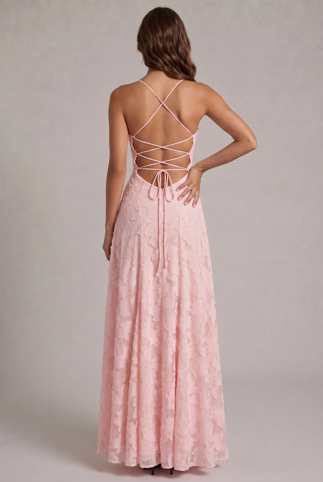 Olivia Maxikleid - Elegantes Abendkleid mit floralem Muster