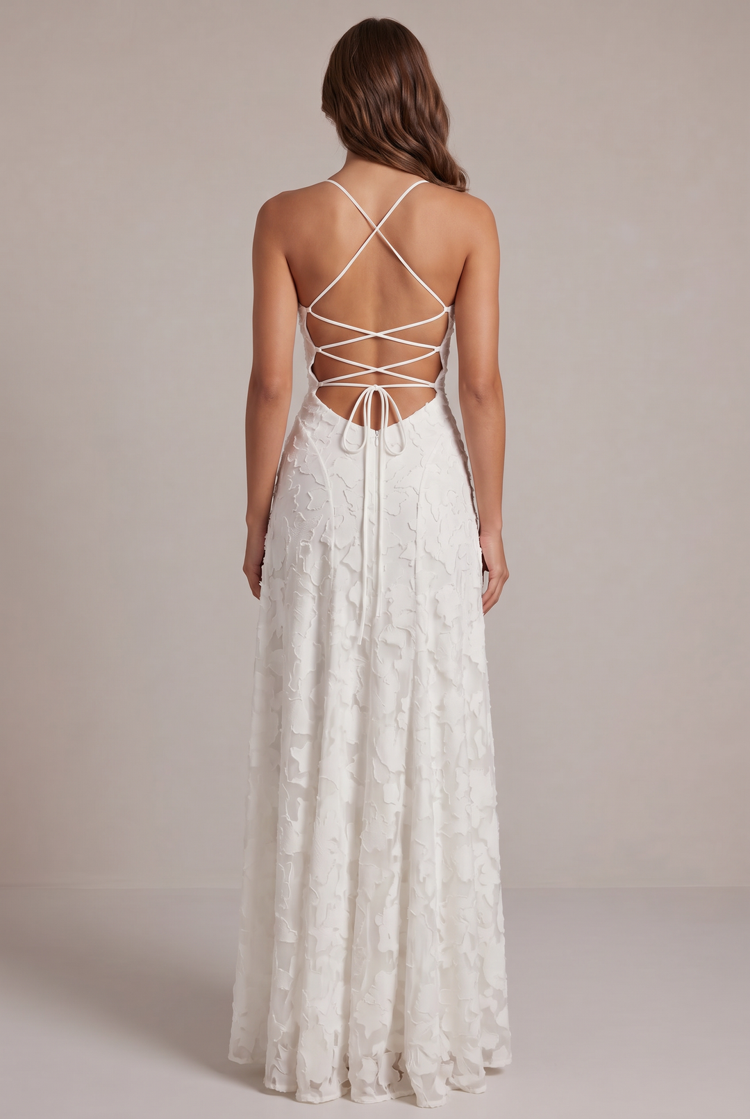 Olivia Maxikleid - Elegantes Abendkleid mit floralem Muster