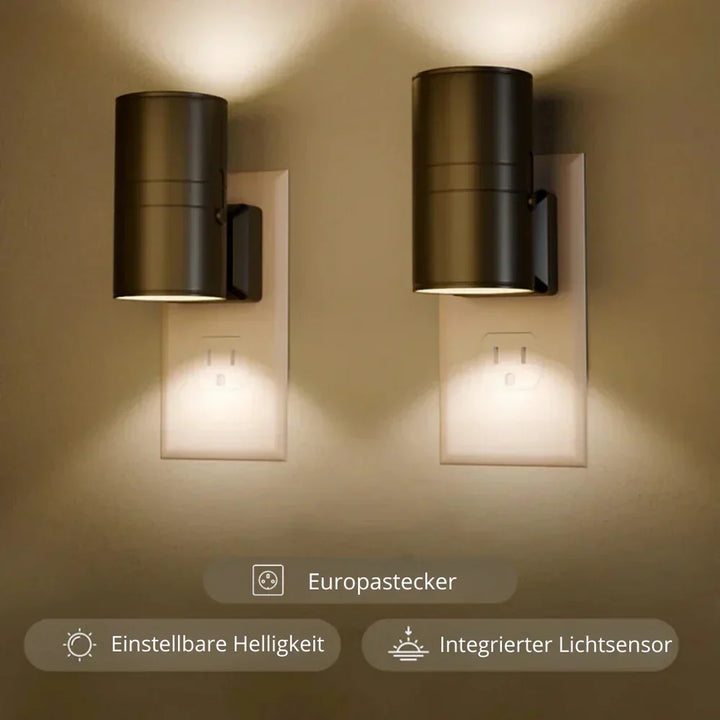 Bauhaus-Design Nachtlampe - dimmbares LED-Licht