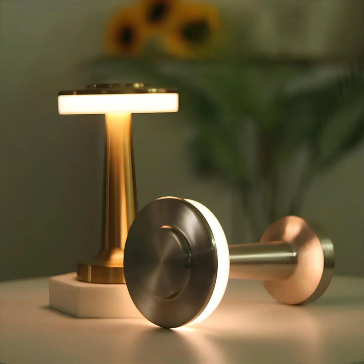 Kabellose Retro-Tischlampe - LumiBar
