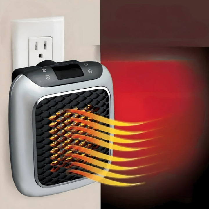 Keramik-Wandheizer mit Thermostat 16–32 °C