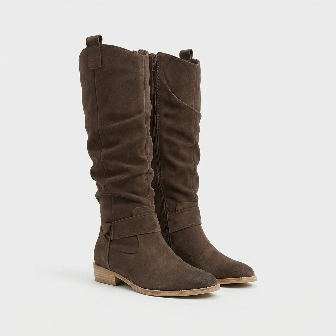 Kniehohe Stiefel im eleganten Look - Chantal