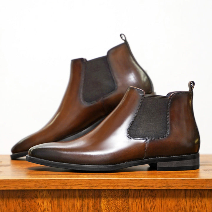 Knöchelhohe Slip-on-Stiefeletten - Domenik