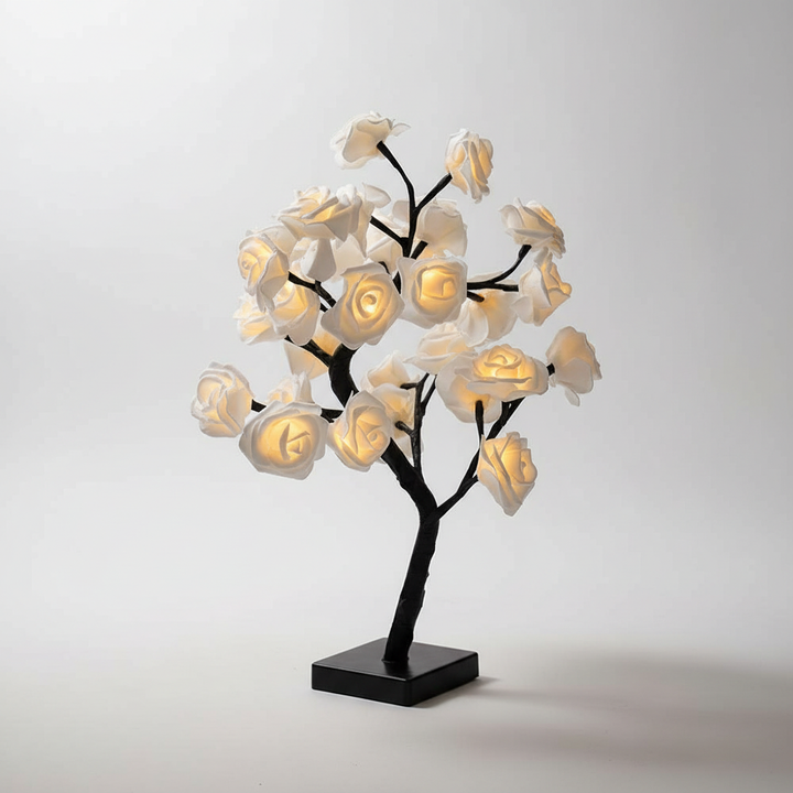 Künstliche Rosenbaumlampe - RoseAura