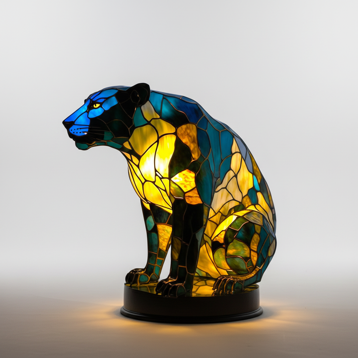 Künstlerische Tischlampe - LightArt