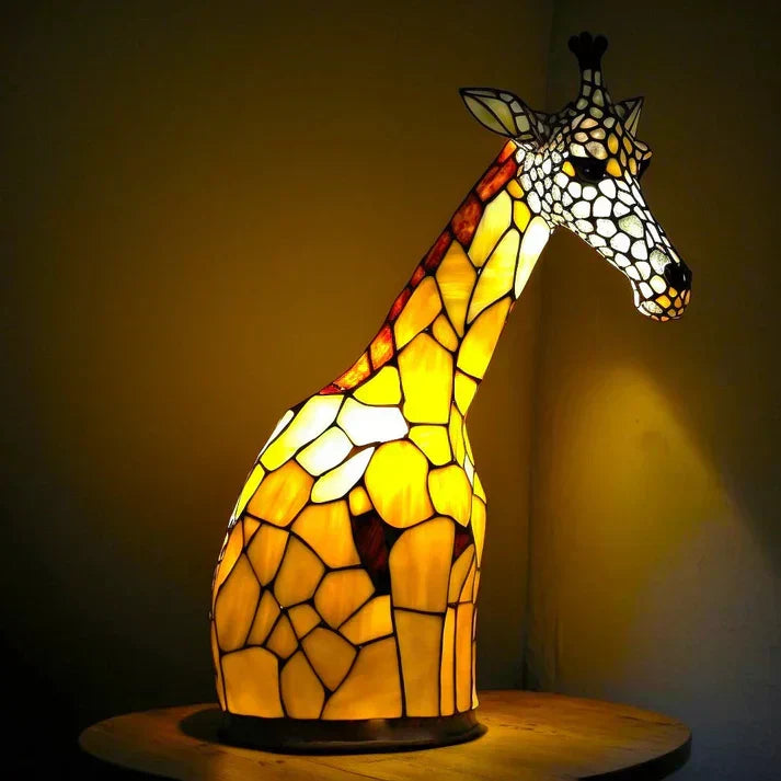 Künstlerische Tischlampe - LightArt