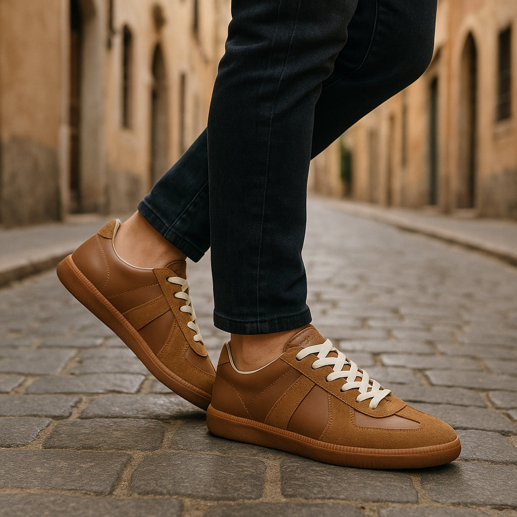Herren-Sneaker mit Schnürung | Rutschfest & komfortable Passform