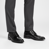 Herrenschuh aus Lackleder mit spitzer Kappe - Owen