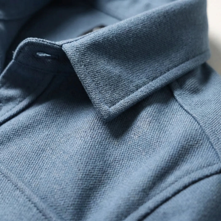 Overshirt mit langen Ärmeln und Brusttaschen - Pablo