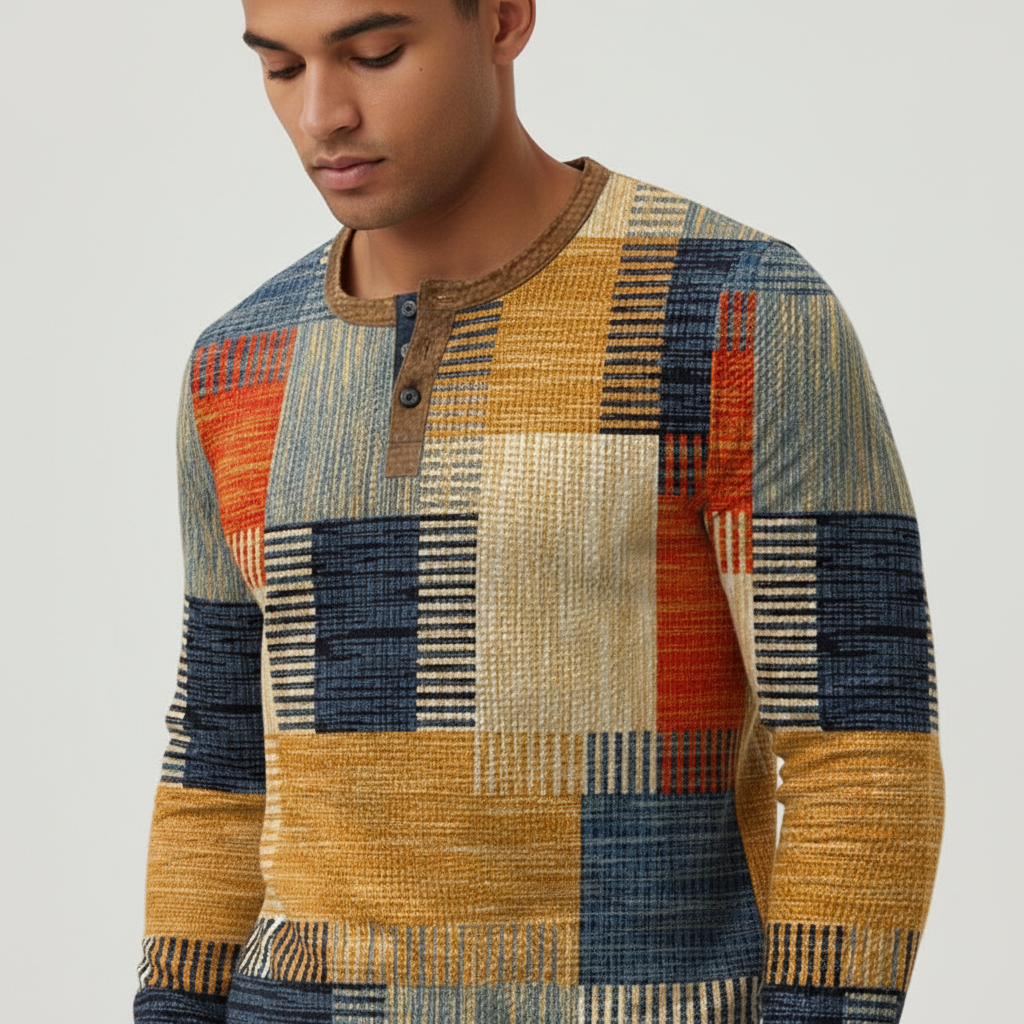 Langarm-Herrenpullover - Sven
