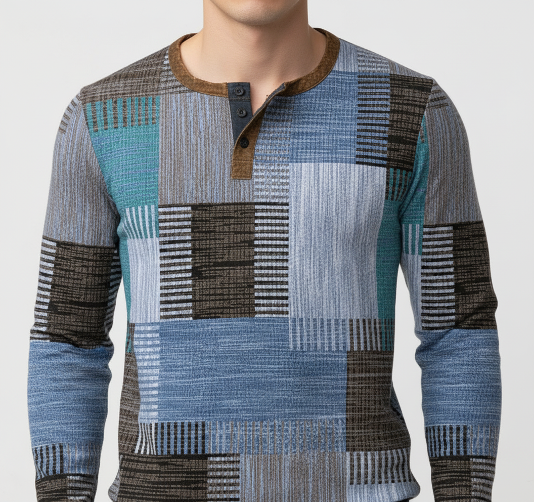 Langarm-Herrenpullover - Sven