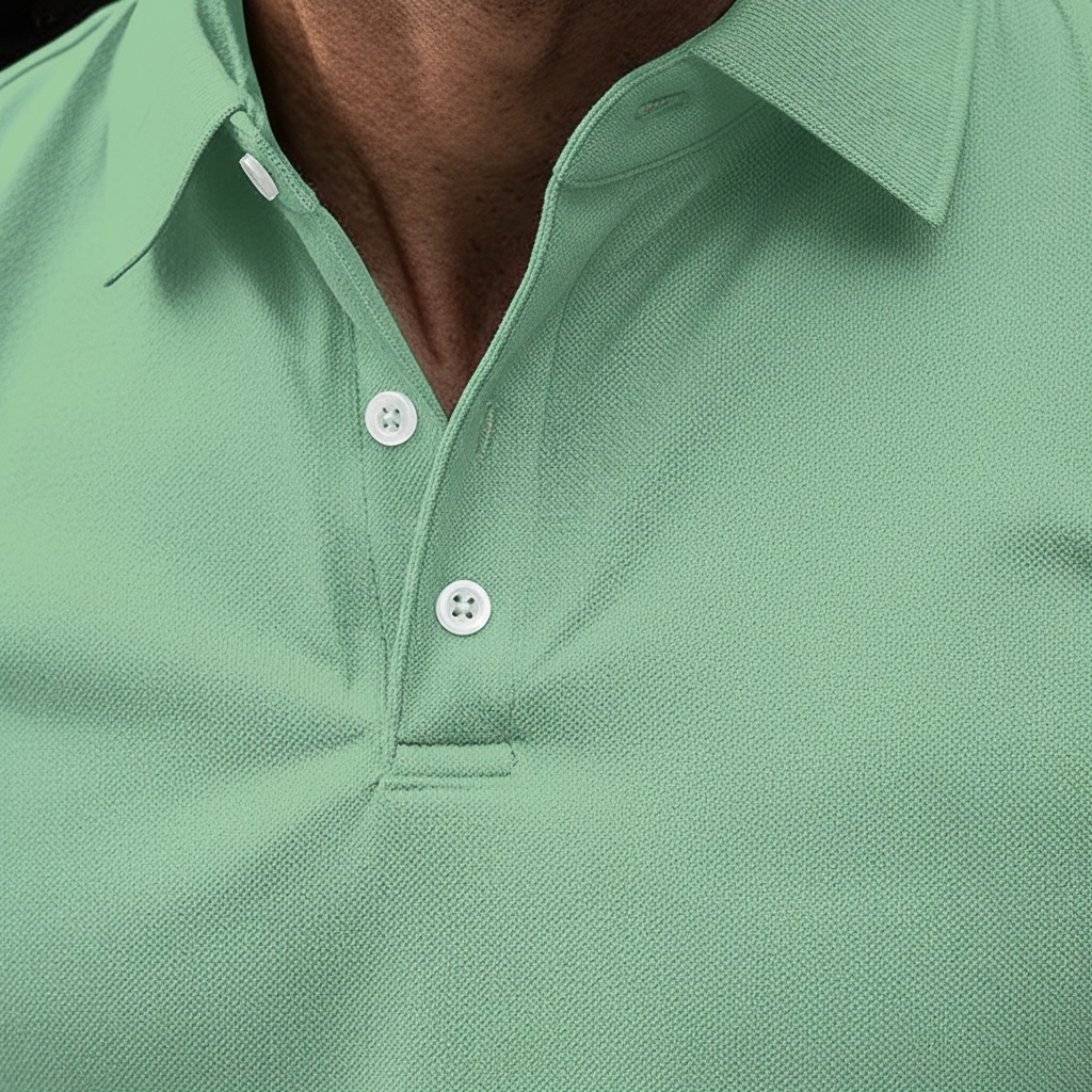 Langarm-Poloshirt - Vincent
