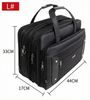 Business-Laptoptasche aus Canvas für Herren