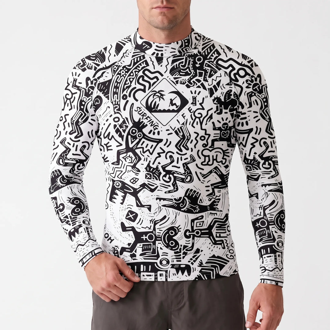 Langarm-Rashguard - Brexion