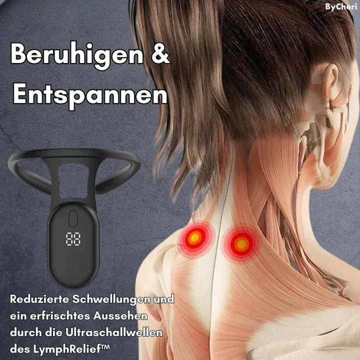 Ultraschall-Lymphdrainage-Massagegerät für den Nacken