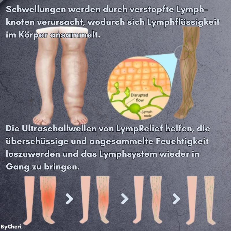 Ultraschall-Lymphdrainage-Massagegerät für den Nacken