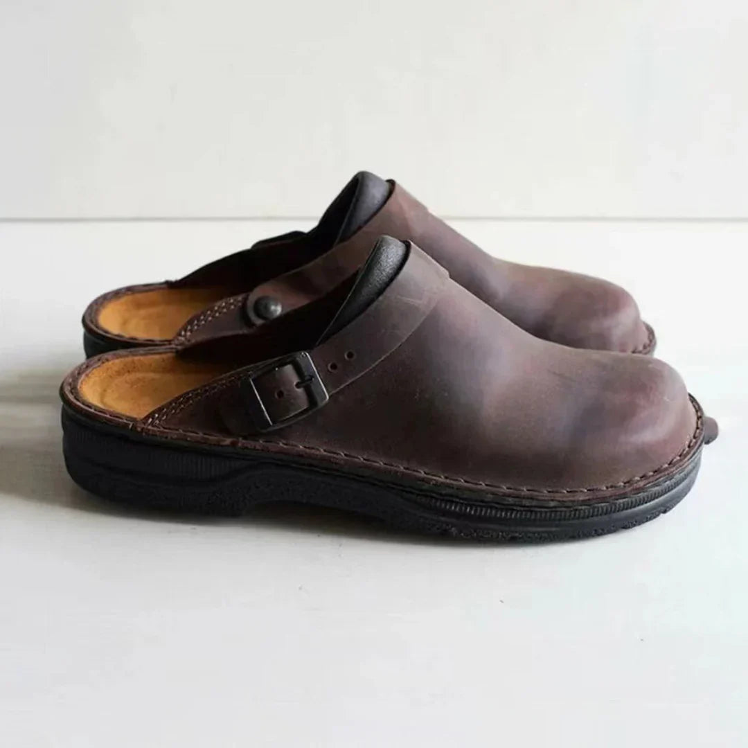 Lederslipper
